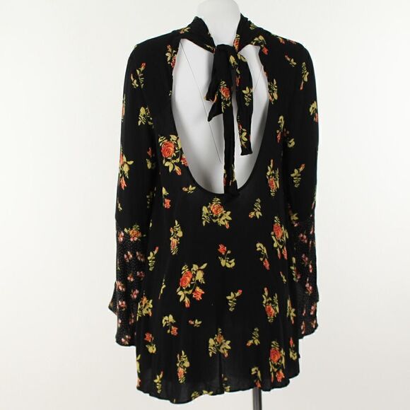 Free People Black Combo Tate Tunic - Picture 4 of 5